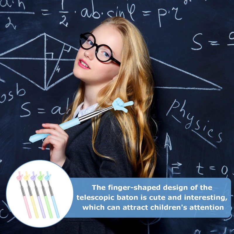 Pack of 5 Pointer Fingers, Scalable, Finger Pointer, Extendable, Index