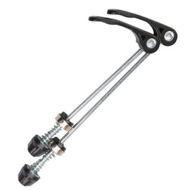 1 Pair Bicycle Quick Release Hub Parts Black Quick Release Lever Front and Rear Set Aluminum Alloy Wheel Parts Bicycle Repair Bicycle Quick Lever Long Model