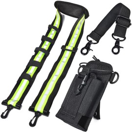 HYS MOLLE Radio Pouch, Universal Walkie Talkie Holster for Duty Belt & Vest