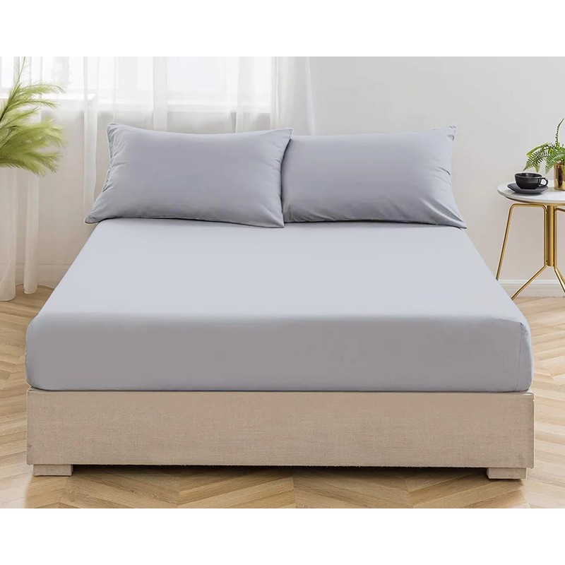 MistyMorning Fitted Sheet, Soft & Premium quality Bedding & Linen,