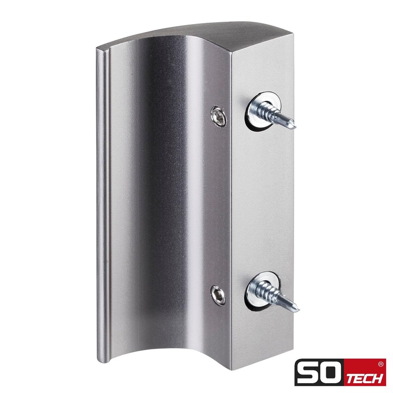 SOTECH Seja II Balcony Door Handle Aluminium Stainless Steel Look