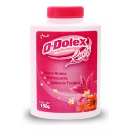 O-Dolex Talco Perfumado Para Pies Y Cuerpo O-dolex Lady 150 Grs