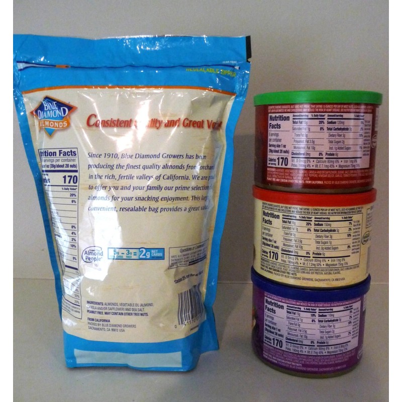 Blue Diamond REDUCED BLUE DIAMOND RSTD. SLTED ALMONDS-ONE-19