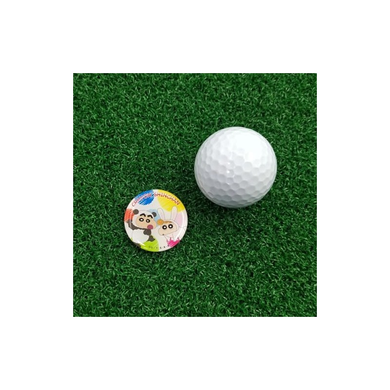 ホクシン交易(HOKUSHIN TRADING) ゴルフ ボールマーカー クレヨンしんちゃんアクリルマーカー しんのすけ×ひまわり MK0498