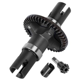 RcarmubWow RC 43T Spur Gear Slipper Clutch Upgrades Part for 1/7 Felony Mojave 6s,Limitless,1/8 Senton Kraton Outcast Notorious Typhon Talion 6s,Steel Slipper Clutch 43T w/ 10T & Drive Cup,Black