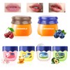 Bee Lip Balm Honey Pot Set, 6PCS Moisturizing Mask for