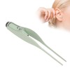 Ear Pick Tweezers Set USB Rechargeable LED Light Safe Professional