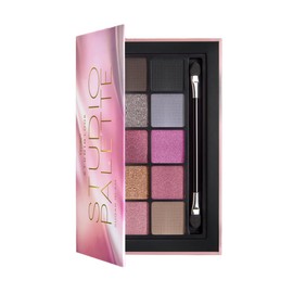 Cyzone Studio Palette Studio Look  Paleta de Sombras 10 Tonos  Alta Pigmentación Wet  Dry  Mate, Satinado y Shimmer (SUGAR GLAM)                      