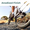 Laxzo ® 1 Pair Bike Quick Release Skewer Front Rear