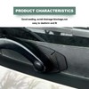 ZOKYUYS 2PCS Silicone Windshield Wiper Arm Hole Protector Cover,Front Wiper
