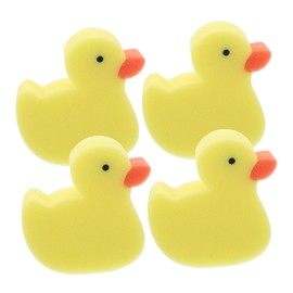 Baluue 4pcs Duck Shaped Bath Sponge Gentle Exfoliating Body Scrubbers for Safe and Soft Bathing Sponges for Shower Fun