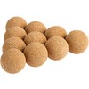 TUNIRO Pack of 10 Cork Football Balls, Diameter 35 mm,
