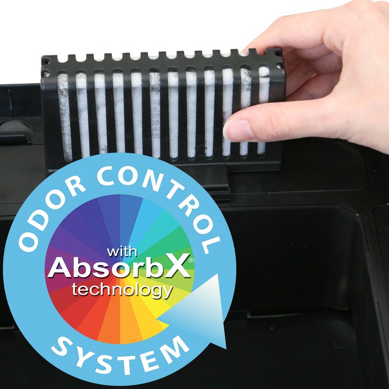 iTouchless Touchless Trash Can with AC Adapter and 10 Premium