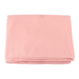 zalati Washable Reusable Pink Polyester Massage Table Cover 200x80cm with Head Hole for Spa Salon