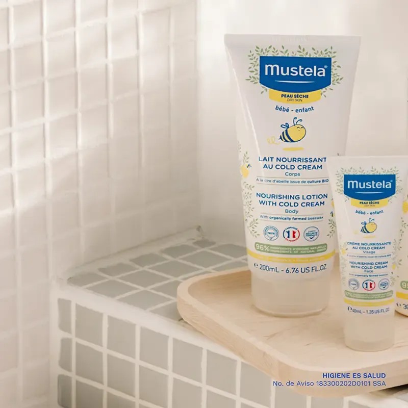 Mustela Bebé Loción Nutritiva Corporal Piel Seca 200ml