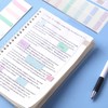 AVECMOI 420 Pieces Sticky Index Tabs, 3 Sizes Bright Colour