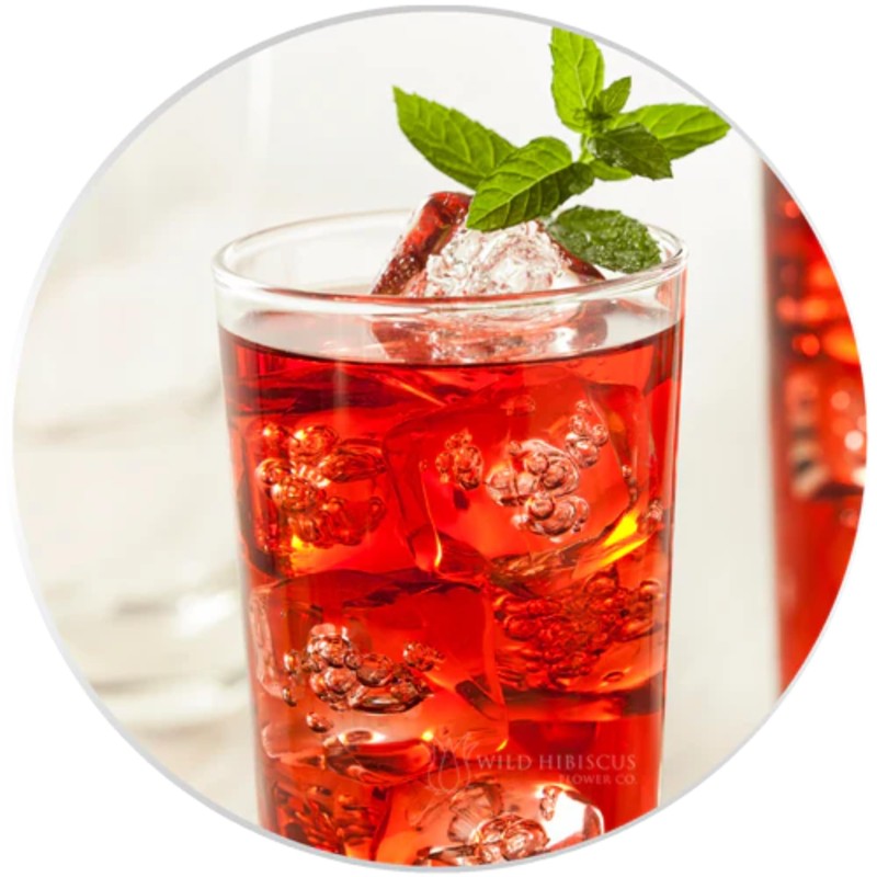 Wild Hibiscus Heart Tea | Premium Herbal Blend with Hibiscus