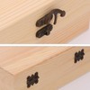 Kukmakri 6 Pack Pine Plain Wooden Box, Crafts & DIY,