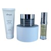 Divya Kit Rutina Cuidado Piel Exfoliante Limpiador Hidratante Cosmetiquera Regalo