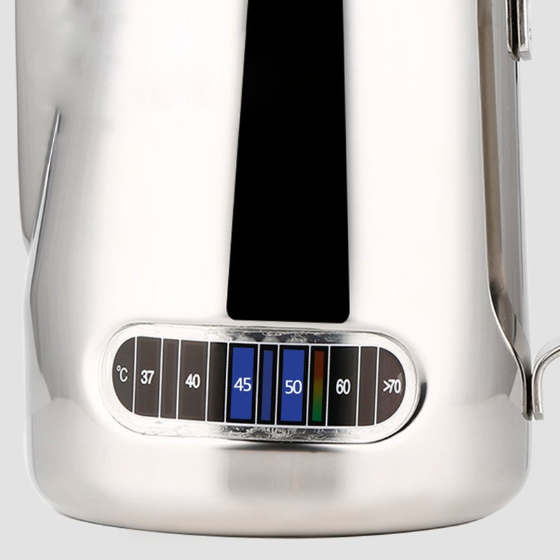 600ml Milk Jug Frothing Pitcher Stainless Steel Coffee Frothing Jug,with