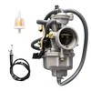 TJHSM Carburetor ATV Carb Replacement for Honda Recon 250 TRX250
