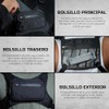 Bolsa de Pecho para Deportes, Deportiva Chaleco para Correr, Bolsa