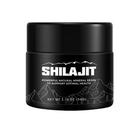 Organic Himalayan Shilajit Suppplement ，Pure Himalayan Shilajit Resin for Men & Women ，Gold Grade Soft Resin Supplement,  Pure Himalayan Shilajit , Ayurvedic Rasayana Rejuvenation, Natural Source of Fulvic Acid GMO Free:_50G-1PCS