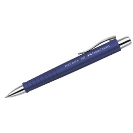 Faber-Castell 241152 - Poly Ball XB Ballpoint Pen, Stroke Thickness 0.5 mm, Blue