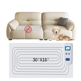 Scat Mat for Dogs and Cats, 59"x11"Rechargeable pet Shock mat,3 Adjustable Safe Modes, Indoor Dog & cat countertop Deterrent,Keep Pets Off Counters, Furniture, Couch, Sofa, Bed,Shock Pads for Cats