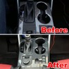 ruihe Carbon Fiber Color Gear Shift Knob, Console Panel Trim,
