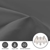 Imperial Rooms Pillow Cases 2 Pack Brushed Microfibre Pillow Covers