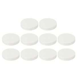 PATIKIL 75mm ID PVC Pipe End Cap Fitting, 10 Pcs Furniture Grade Plug Coupling Socket Adapter for DIY, Garden, White