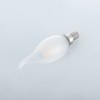 Frosted LED Candelabra Bulbs 60 Watt Flame Tip Chandelier Light