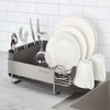 KitchenAid Compact, Space Saving Rust Resistant Dish Rack, with Angled