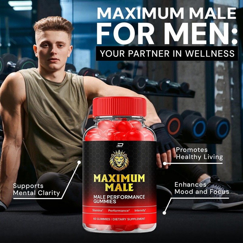 Maximum Male (1 Pack) Maximum Male Gummies for Men –