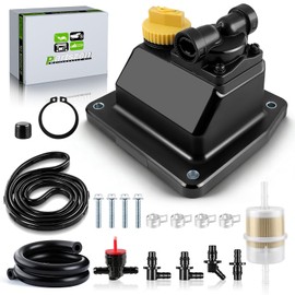 partszen 24 559 02-S Fuel Pump for Kohler CH18 CH19 CH20 CH22 CH23 CH25 CH640 CH730 Replaces 24-559-03-S 24 559 05-S 24-559-08-S 24-559-10-S with Fuel Filter with Generator Fuel Tank Shut off Valve