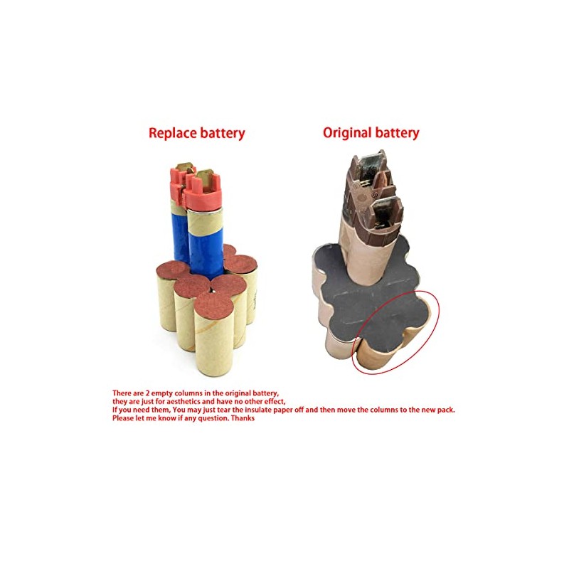 New Battery Pack for Snap-on 12V CTB312 Battery Rebuild with