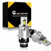 CIWENDAN D4S LED Headlight, Wiringless, Built-In Canceller, Supports 12V, White