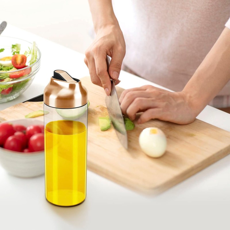 Aelga Copper Kitchen Accessories - Glass Oil Dispenser - Copper