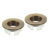 PATIKIL Overflow Ring 2 Pieces Sink Round Cover Sink Trim