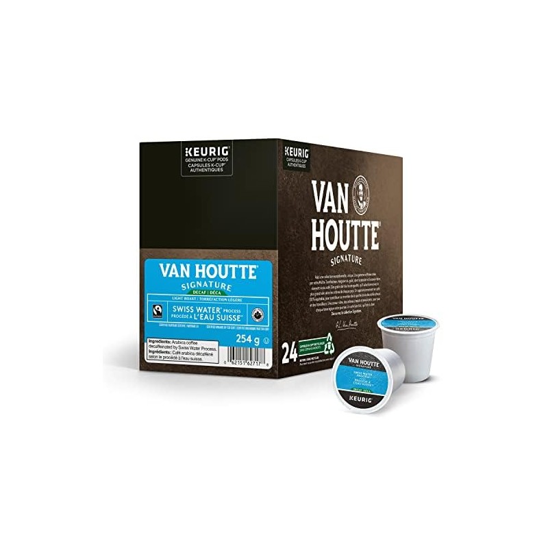 Van Houtte Swiss Water Decaf Fair Trade Organic Light Roast