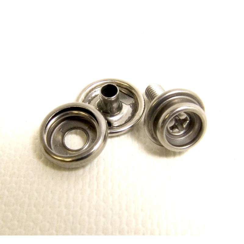 Snap Cap & Socket, All Stainless Steel w/ 1/2" Inch