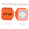 Hohopeti 2pcs Sewing Machine Magnetic Seam Guide Multifunctional Hemmer Gauge