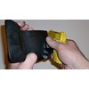 Wallet Holster for Full Concealment - Kimber Micro 380 (Black,