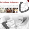 Flex Edge Beater with Flexible Silicone Edges Bowl Scraper for