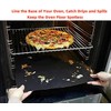 6 X Heavy Duty Oven Liner, Teflon Non-Stick Baking Mats,