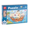 APLI Kids 17917 Pirate Ship Puzzle Observation, 104 Pieces, Multi-Coloured