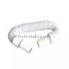 VTD Flexible Drain Pipe 1-1/2" for P-Trap Pedicure Massage Spa