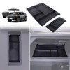 for Hummer EV Accessories Lower Console Organizer Armrest Tray Set