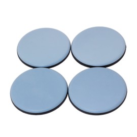 Selbstklebende Teflon-Möbelgleiter, 70 mm, funktioniert auf Hartholzböden und Teppich, reduziert die Reibung, der beste Weg, schwere Möbel zu bewegen, Packung mit 4 Stück